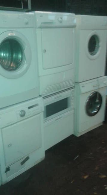 Doorlopend zoeken wij kapotte drogers /wasmachines