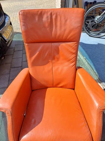Leren fauteuil GRATIS(zelf ophalen)