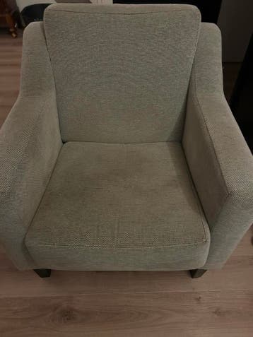 Comfortabele fauteuil - lichtgrijs