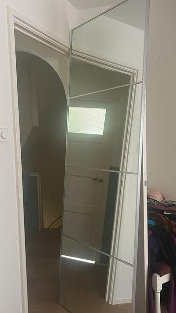 2x PAX spiegel schuifdeuren  gratis ophalen