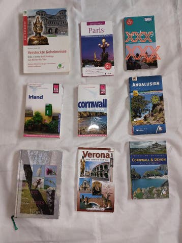 Diverse reisgidsen / landengidsen / stadsgidsen