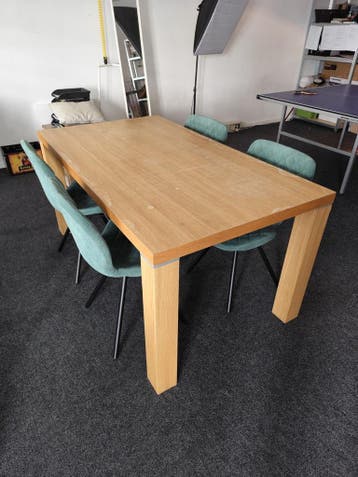 GRATIS Eettafel bureau kantoor tafel buro 160 x 90 x 77 cm