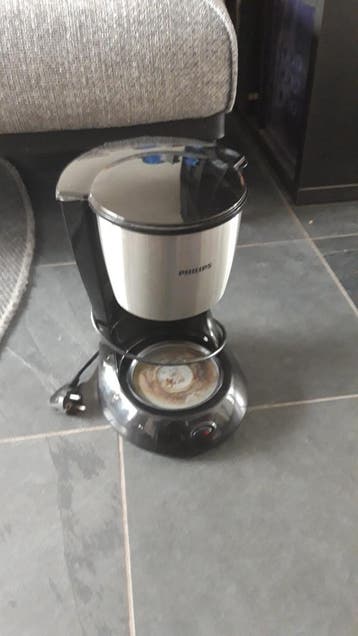 Philips filter koffiezet apparaat zonder glazen kan