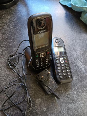 Gigaset telefoons, twee stuks