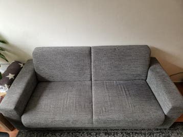 Grijze 2,5 zits gratis op te halen