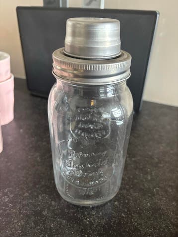 Glazen cocktailshaker