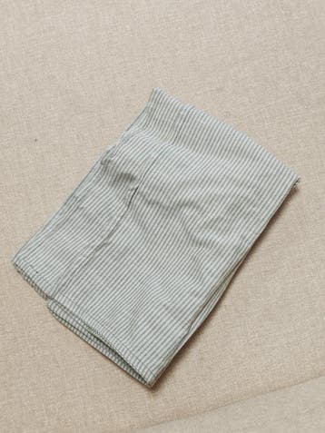 Gestreepte theedoek of handdoek