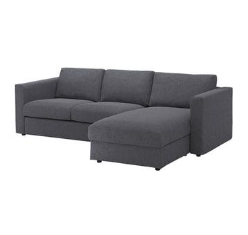 HOES ikea vimle met chaise longue antraciet