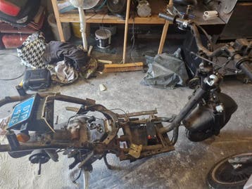 Riva frame te koop, eventueel met motorblok