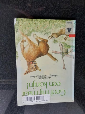 Geef mij maar een konijn! kinderboek