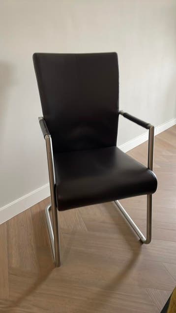 Stoelen, donkerbruin, 6 stuks, gratis