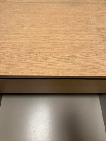 Ikea Malm ladekast 80x100 - plankje ontbreekt