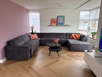 Elementenbank Baricci donkergrijs