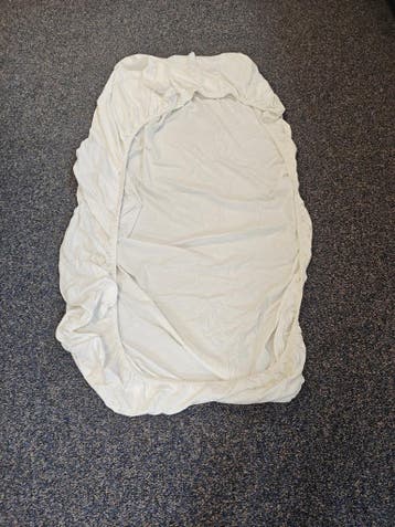 Wit hoeslaken - Eenpersoons