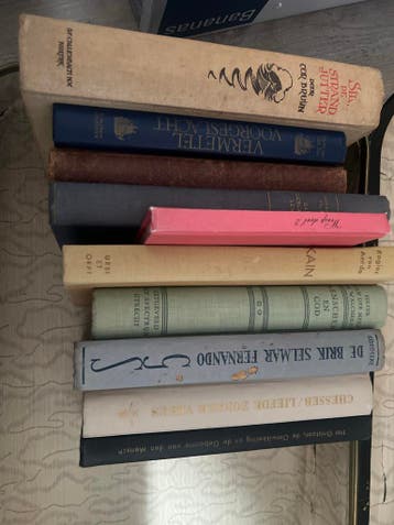 Set oude boeken