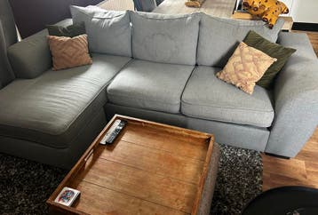 Gratis bank afhalen (hoekbank, bank chaise longue)