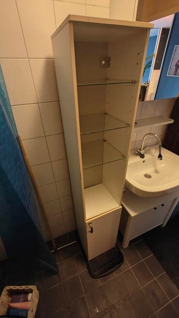 Gratis badkamerkast