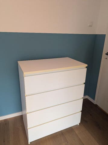 Ikea kast Malm, 4 schuiven