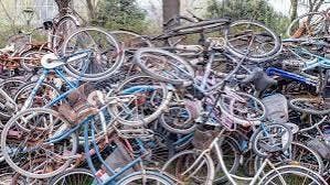Oude fietsen gratis ophalen