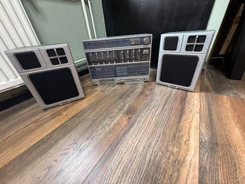 Philips D 8644/00 vintage stereo set – radio werkt