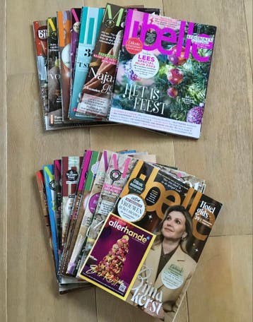 17 Libelle en Margiet tijdschriften - Damesbladen