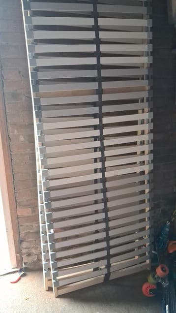 2x Lattenbodems 70 x 200 cm