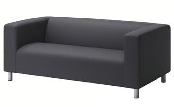 Gratis 2x klippan bank zwart