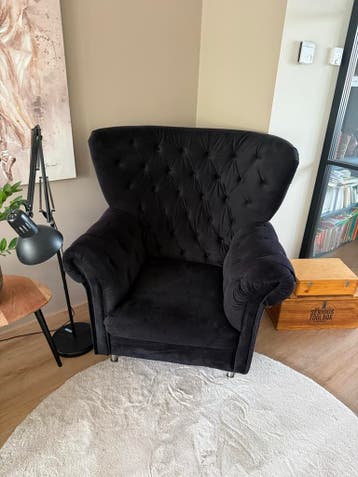 Reuzenfauteuille van suède gratis.