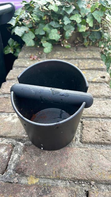 Afklop bakje voor espressoapparaat