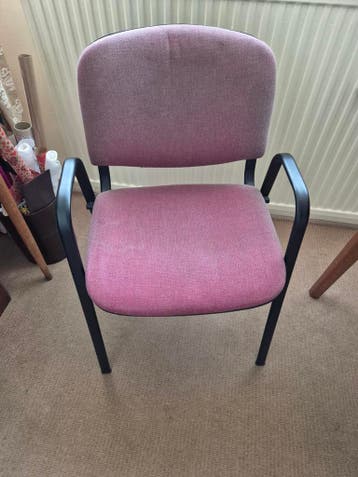 Oude stoelen, 3 stuks, jaren 80