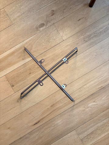 Jesper Home Stoelpoot Cross Rose Metal