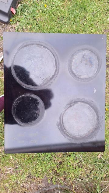 Keramische inbouw kookplaat Etna