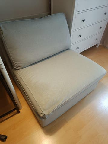 Ikea Kivik fauteuil lichtgrijs