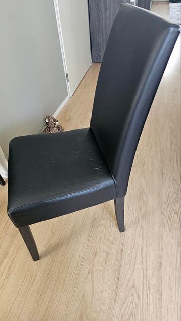 5x Zwarte Eetkamerstoelen - Comfortabel en Stijlvol