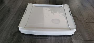 Koppelstuk wasmachine/droger met uitschuifbaar plateau