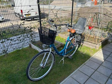 Gazelle Bloom Moederfiets met kinderzitje
