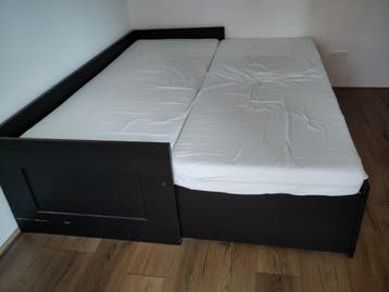 MALM uitschuifbed (excl. matrassen)