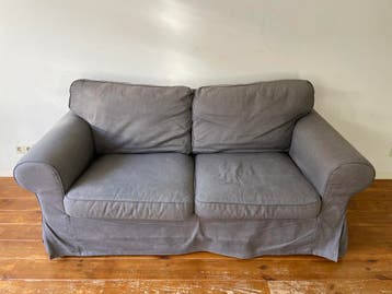 Gratis - 2zits bank ektorp grijze hoes