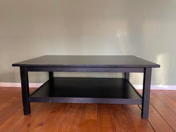 Gratis - salon tafel hemnes zwart