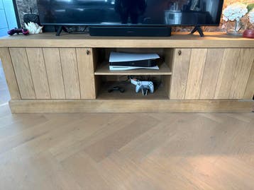 Massief eiken tv meubel