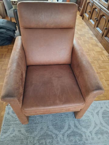 Bruine kamer stoel