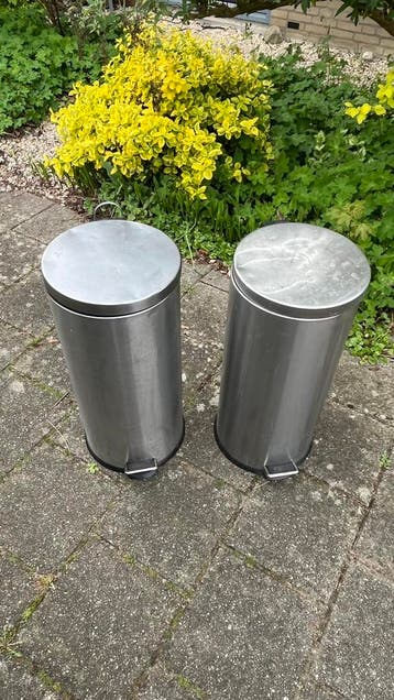 RVS prullenbak gratis