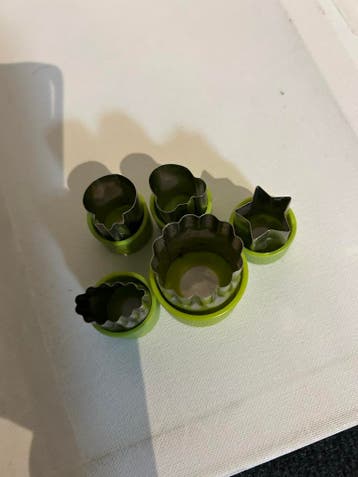 Set van 5 uitstekers voor brood kindren