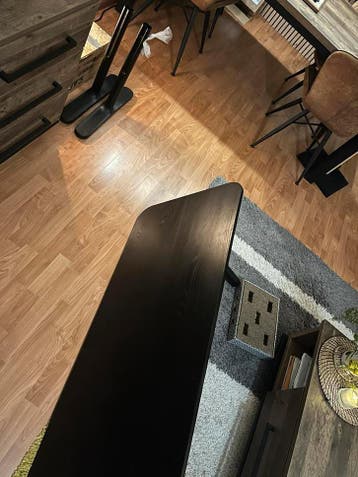 Zwart bureau - Ideaal voor thuiswerk of studeren