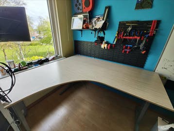 IKEA hoekbureau 160 bij 180