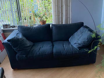 Blauw-zwarte bank