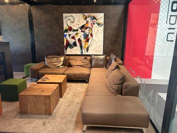 Grote hoekbank, gratis op te halen in Oosterhout