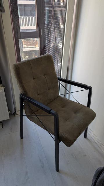 [Gratis op te halen] 2x De Bommel stoelen groen