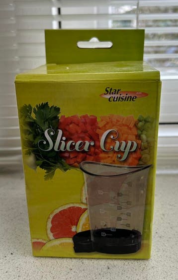 Slicer Cup gratis ophalen