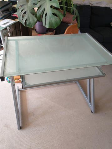 Computer tafel/bureau.